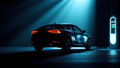Fototapeta premium Explore the Future of Electric Vehicles with Innovative Charging Solutions