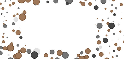  Multicolored confetti on white