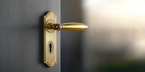 Explore how a simple door handle symbolizes security and accessibility in modern architecture