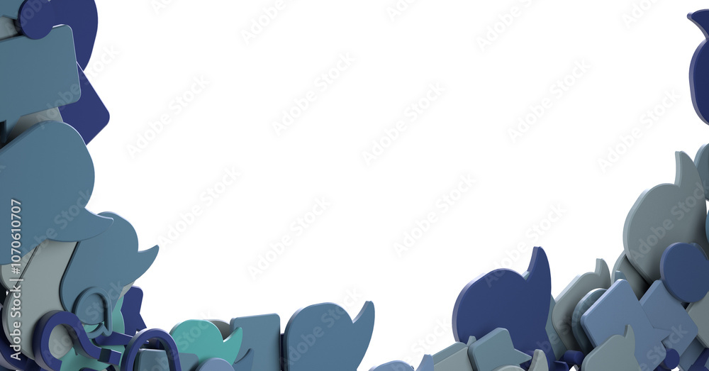 Poster holding smartphone and checking email online on web with