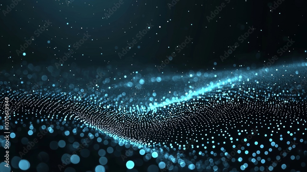 Poster AI and IOT concepts are being combined to create a technology stock (AI).