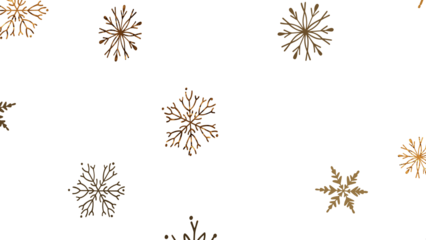 Snowflake Bliss: Striking 3D Illustration Showcasing Falling Holiday Snowflakes