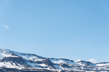 Mountain and sky - Seydisfjordur - Iceland - May 20 - 2023