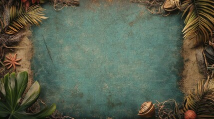 An invitation to a tropical party