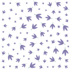 Minimalist Botanical Pattern