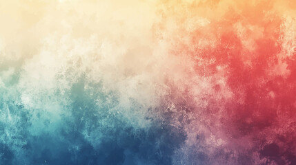 Abstract warm pastel blurred grainy gradient background. Texture colorful digital grain noise effect pattern lo fi, multicolor vintage design retro analog photo film overlay screen filter effect.