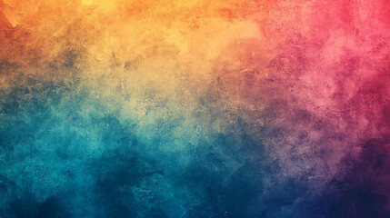 Abstract warm pastel blurred grainy gradient background. Texture colorful digital grain noise effect pattern lo fi, multicolor vintage design retro analog photo film overlay screen filter effect.