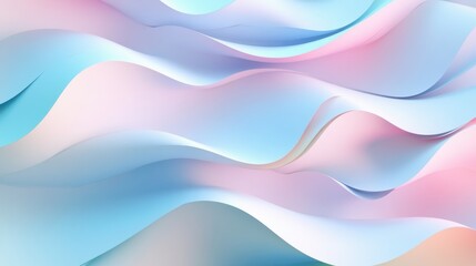 A vibrant, flowing abstract background in pastel blue and pink hues, creating a calming and soothing atmosphere.