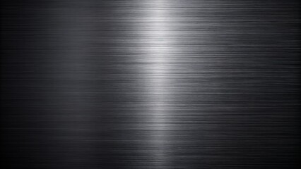 Matte black metal texture with brushed surface details, modern sleek background