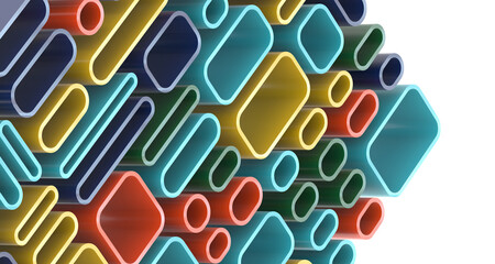 Abstract Low-Poly background. triangulated texture. Design 3d