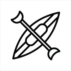 Nice Canoe Icon Design Nice to See
