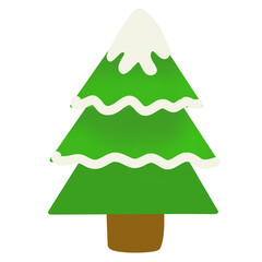 christmas tree illustration