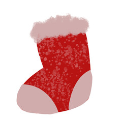 red christmas stocking
