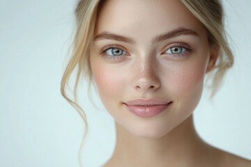Naklejka premium Stunning and Beautiful Girl: Explore Beauty, Style, and Confidence