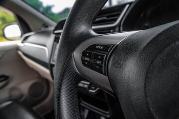 Obraz premium interior of a city car