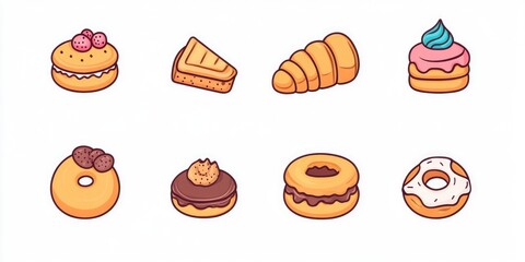 Dessert Icon Collection