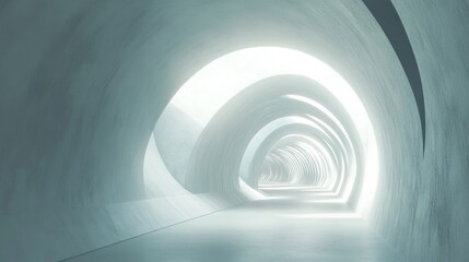 Naklejka premium Underpass and Concrete Tunnel