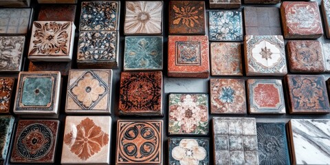 Colorful Stone-Look Tiles