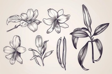 Flower Illustrations