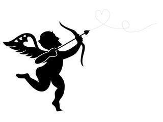 cupid vector valentines day