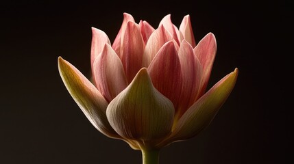 A time-lapse view of a flower blooming, symbolizing the gradual realization of ideas and the beauty of innovation.