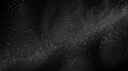 Obraz premium Abstract Black and White Dots Pattern Background