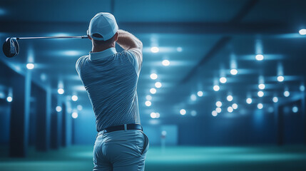 Golfer Indoor
