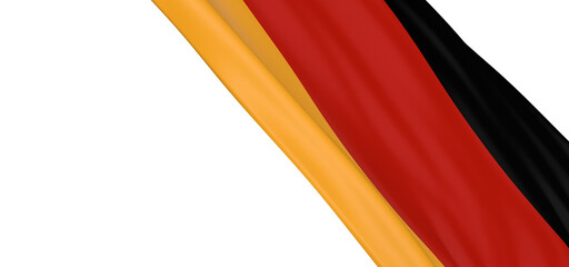 Obraz premium A vibrant German flag waving proudly Germany flag proud nation