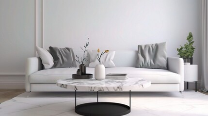 Modern Minimalist Living Room Interior Design