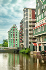 Modern architecture and buildings in Netherlands 