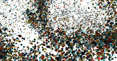 Abstract Colorful Confetti Pattern