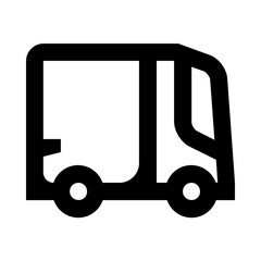 Delivery Truck Line Icon