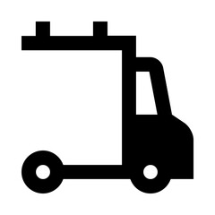 Delivery Truck Line Icon