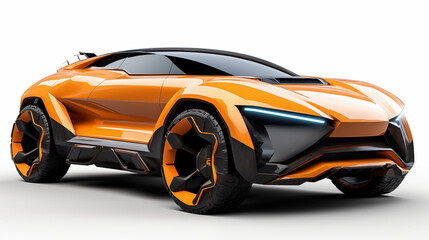 Fototapeta premium Concept Car - Showroom Display
