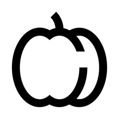 Pumpkin Line Icon
