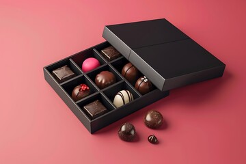 box with chocolates