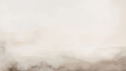 Abstract horizontal watercolor background. Hand drawn vector texture. Brush stroked painting pastel color watercolour