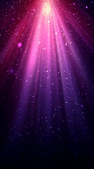 Fototapeta premium soft, radiant light rays cutting through a dark background, creating a mystical and abstract atmosphere. Ideal for themes of hope, enlightenment, or introspection