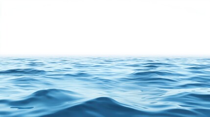 Naklejka premium Blue Ocean Waves