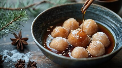 Delight in sweet dumplings discover how to make delicious dessert balls drenched in honey syrup