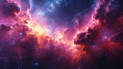 Naklejka premium vibrant pink and purple screen background, symbolizing creativity, innovation, and a modern, digital aesthetic, perfect for tech, design, and artistic projects