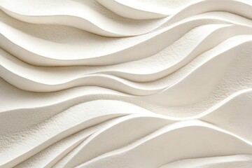 Obraz premium Texture de sable blanc pour un look inspiré de la plage.