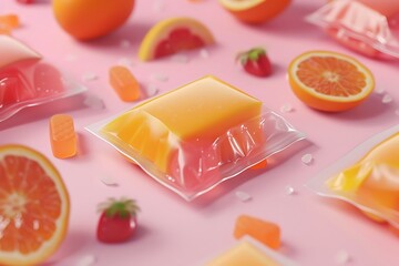 fruit jelly candies