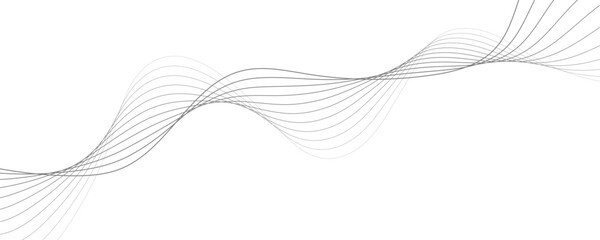 Abstract modern vector background. Wavy lines. 