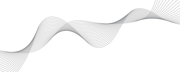 Abstract modern vector background. Wavy lines. 