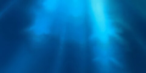 Obraz premium Abstract blue background with light