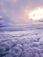 clouds in the sky