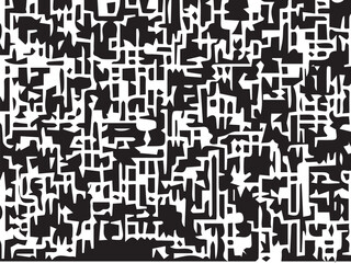 Abstract irregular grid check. Seamless pattern