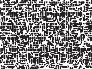 Abstract irregular grid check. Seamless pattern