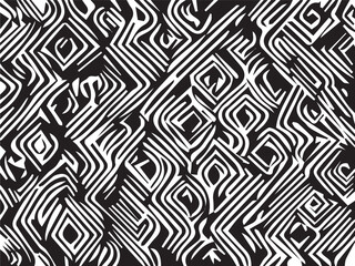Abstract irregular grid check. Seamless pattern